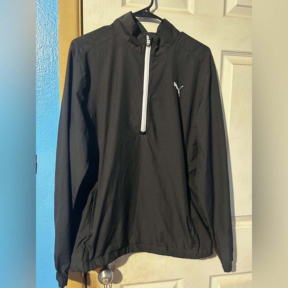 Men’s Puma Black Athletic Jacket
